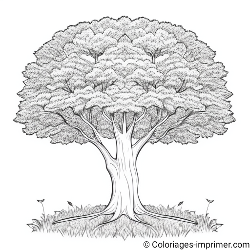 Coloriage Imprimer D Arbres Coloriages Imprimer